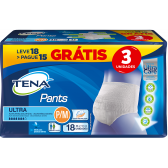 fralda calça tena pants